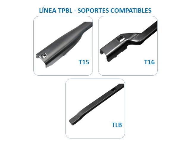 PLUMILLA BLADE LOCK TPBL20/1 TECFIL (CAJA X 10 UN.)