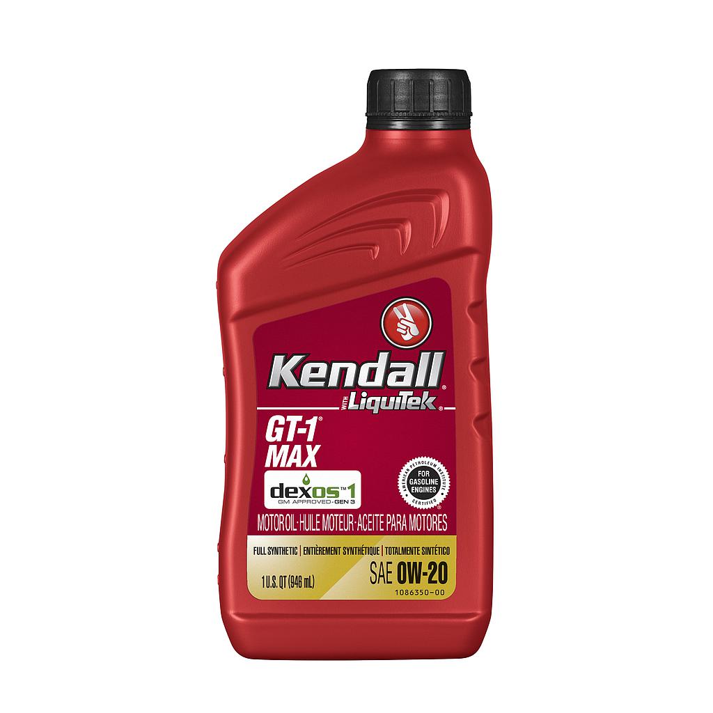 KENDALL GT-1 MAX MO (Ti) 0W20 Gen3