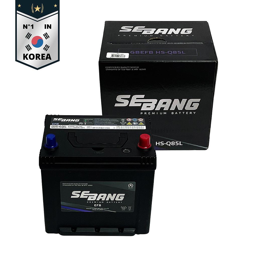 SEBANG EFB HS-Q85L CLASE 8 UN2794-75Ah 630CCA